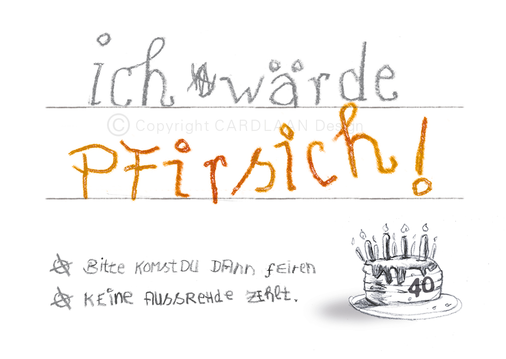Wärde Pfirsich... 40