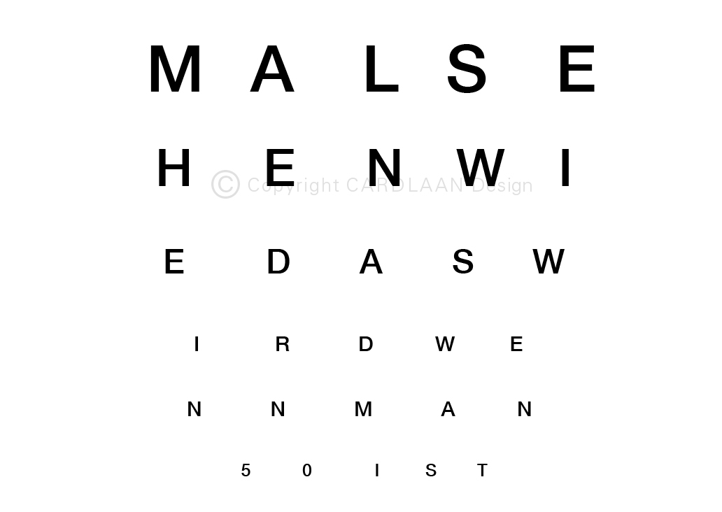 Sehtest... 50